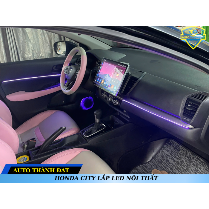 HONDA CITY LẮP LED NỘI THẤT