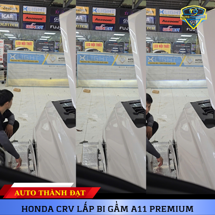 HONDA CR-V 2025 NÂNG CẤP BI GẦM A11 PREMIUM