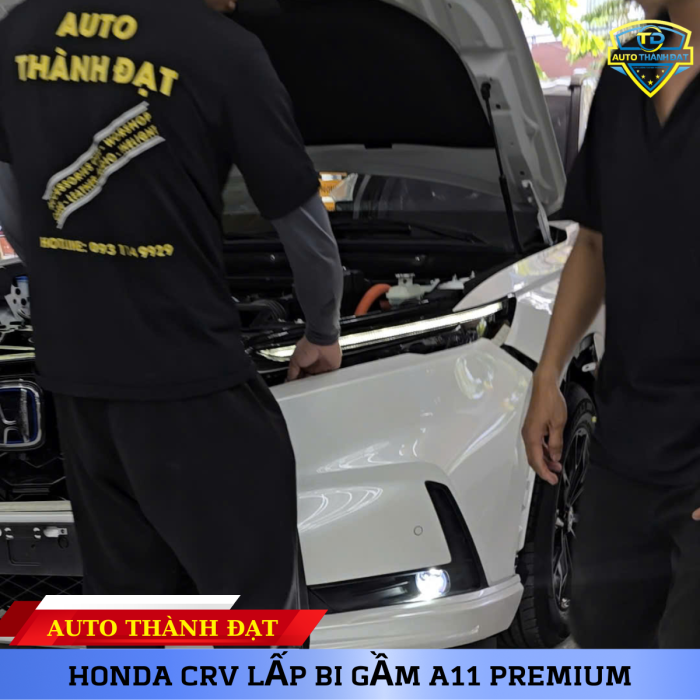 HONDA CR-V 2025 NÂNG CẤP BI GẦM A11 PREMIUM