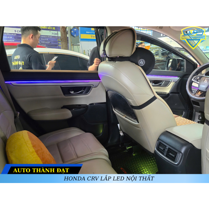 HONDA CRV LẮP LED NỘI THẤT