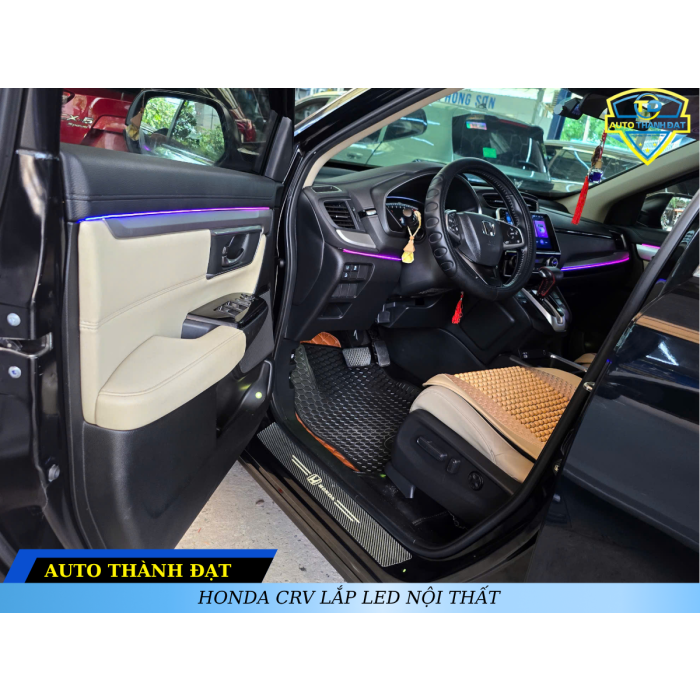 HONDA CRV LẮP LED NỘI THẤT