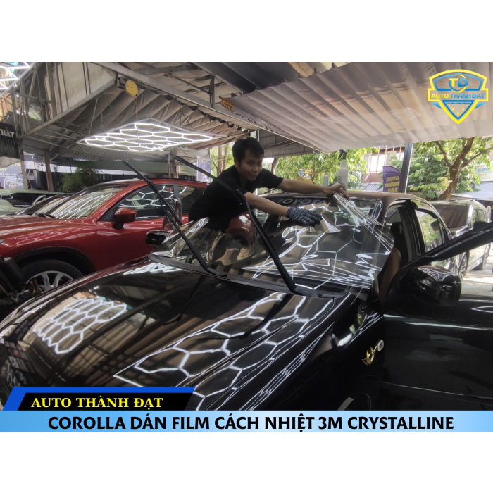 COROLLA-ĐEN Film CÁCH NHIỆT 3M CRYSTALLINE