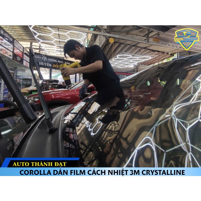 COROLLA-ĐEN Film CÁCH NHIỆT 3M CRYSTALLINE