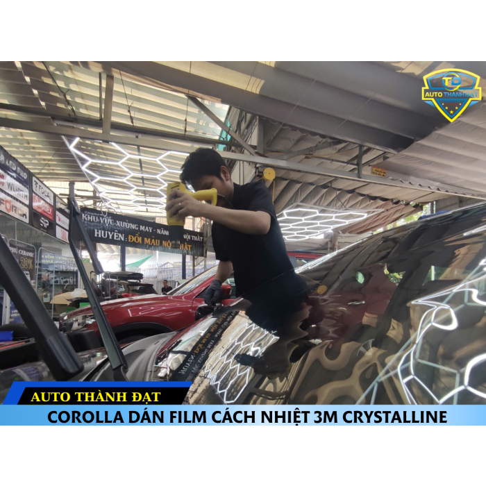 COROLLA-ĐEN Film CÁCH NHIỆT 3M CRYSTALLINE