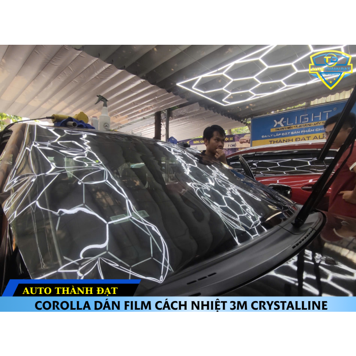 COROLLA-ĐEN Film CÁCH NHIỆT 3M CRYSTALLINE