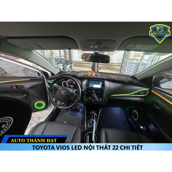 TOYOTA VIOS LED NỘI THẤT 22 CHI TIẾT