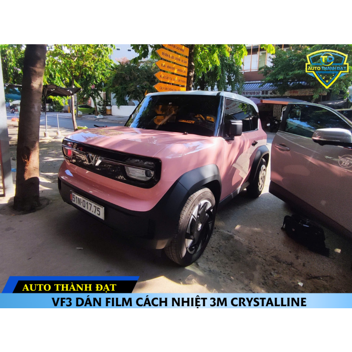 VF3 Hồng Film CÁCH NHIỆT 3M CRYSTALLINE