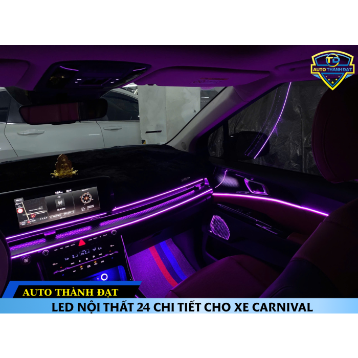 LED NỘI THẤT 24 CHI TIẾT CHO XE CARNIVAL