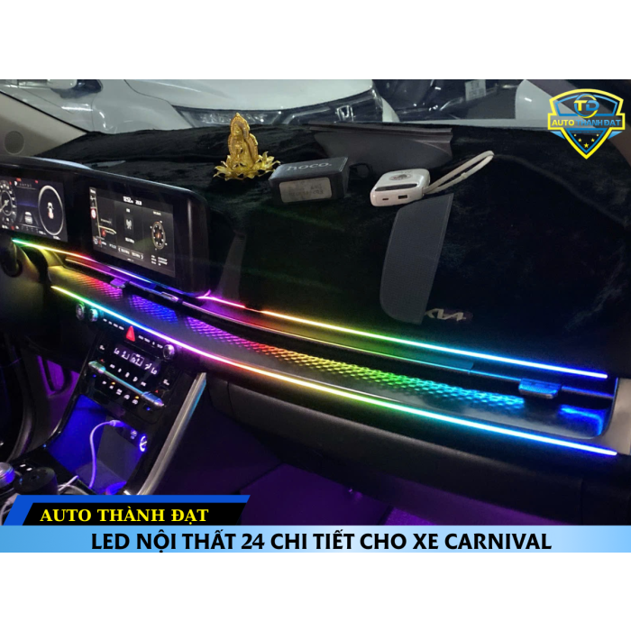 LED NỘI THẤT 24 CHI TIẾT CHO XE CARNIVAL