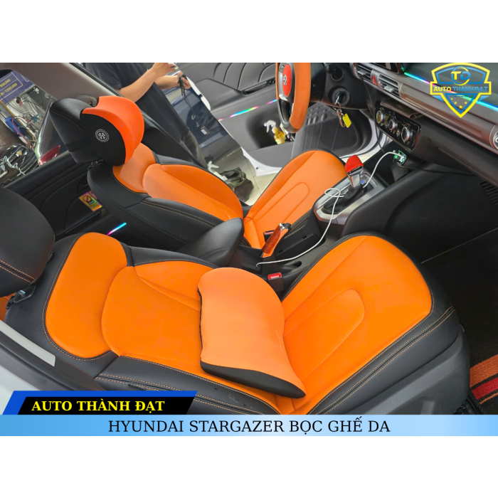 HYUNDAI STARGAZER BỌC GHẾ DA