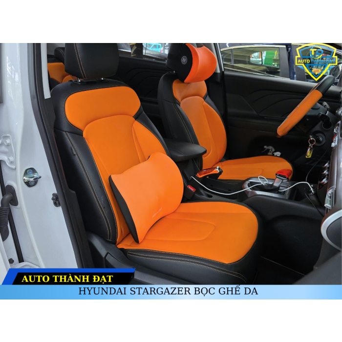HYUNDAI STARGAZER BỌC GHẾ DA