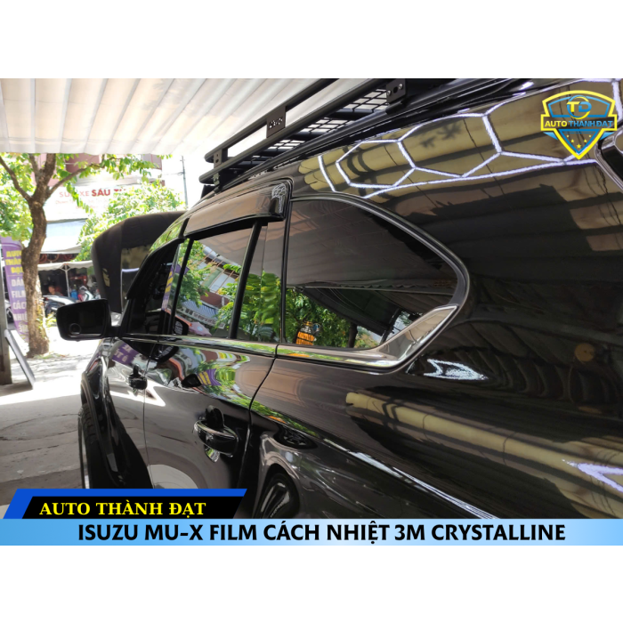 ISUZU MU-X Film CÁCH NHIỆT 3M CRYSTALLINE