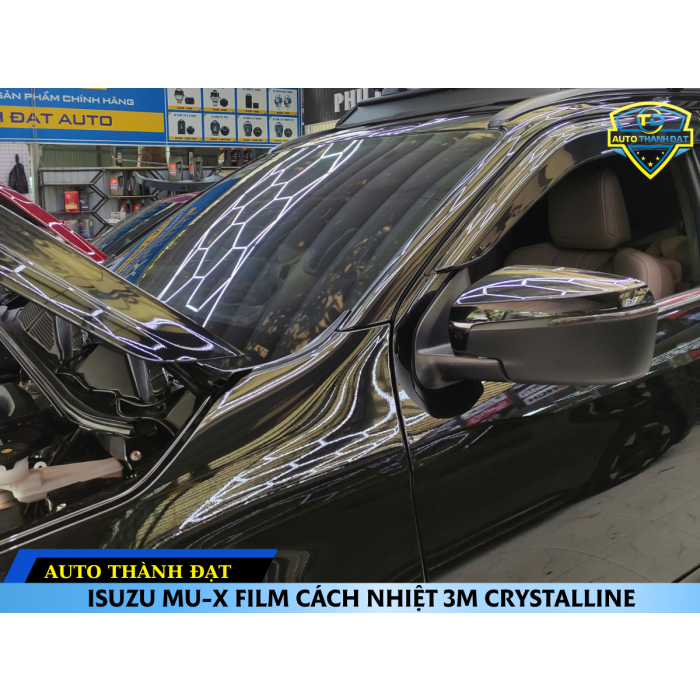 ISUZU MU-X Film CÁCH NHIỆT 3M CRYSTALLINE