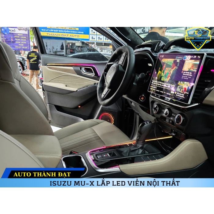 ISUZU MU-X LẮP LED VIỀN NỘI THẤT