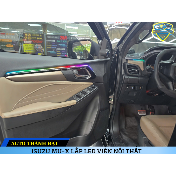 ISUZU MU-X LẮP LED VIỀN NỘI THẤT