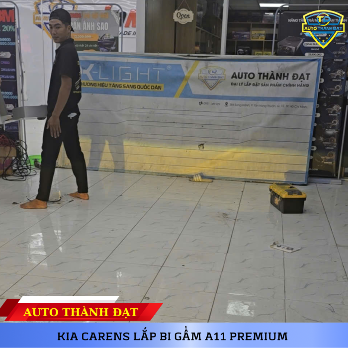 KIA CARENS LẮP BI GẦM A11 PREMIUM
