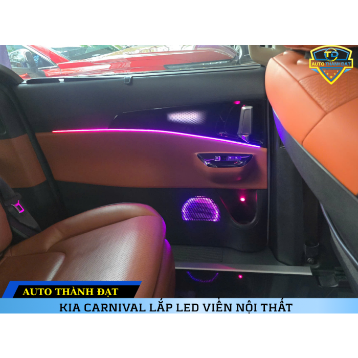 KIA CARNIVAL 2024 LẮP LED VIỀN NỘI THẤT