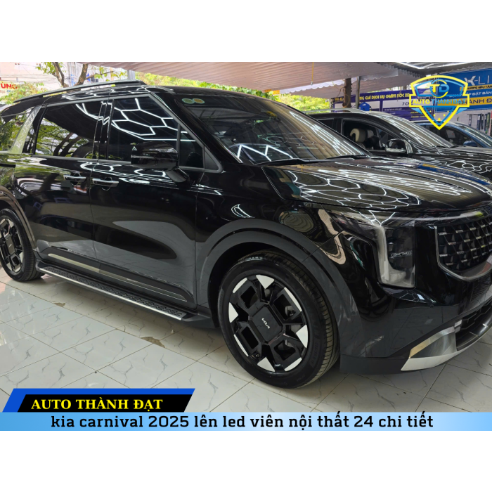 KIA CARNIVAL 2025 LẮP LED VIỀN NỘI THẤT 24 CHI TIẾT
