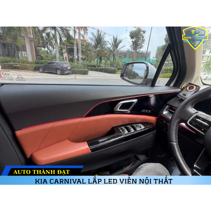 KIA CARNIVAL LẮP LED VIỀN NỘI THẤT