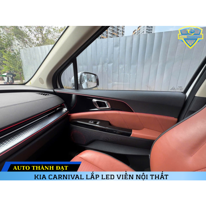 KIA CARNIVAL LẮP LED VIỀN NỘI THẤT