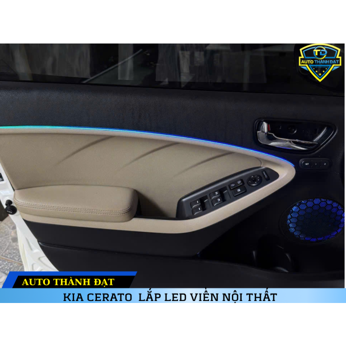 KIA CERATO LẮP LED VIỀN NỘI THẤT