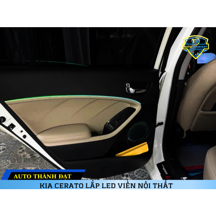 KIA CERATO LẮP LED VIỀN NỘI THẤT