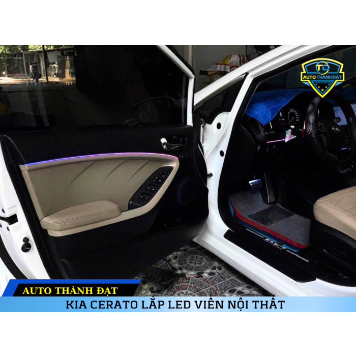 KIA CERATO LẮP LED VIỀN NỘI THẤT