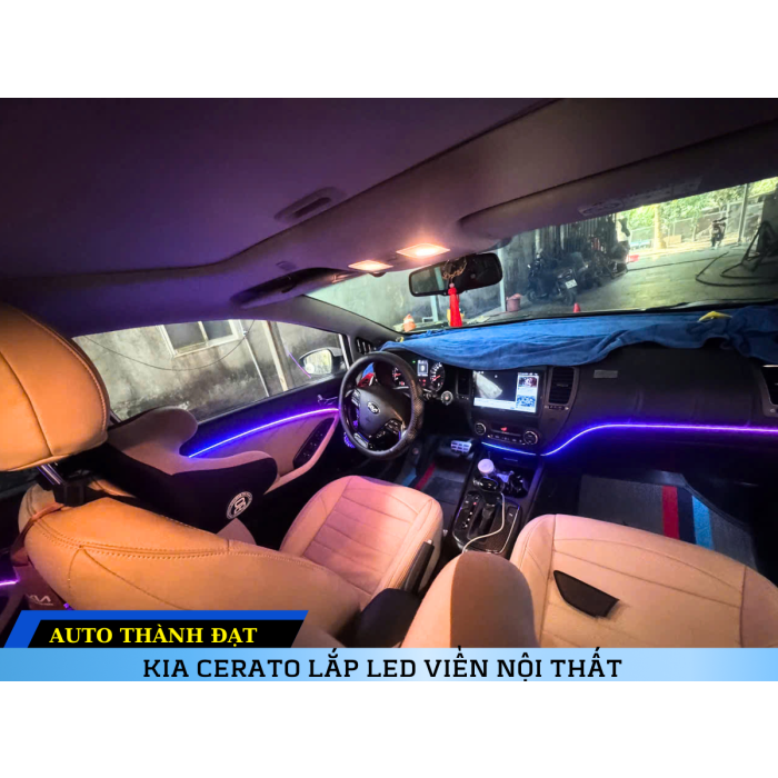 KIA CERATO LẮP LED VIỀN NỘI THẤT