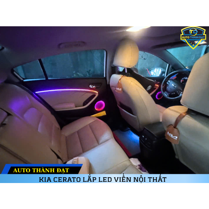 KIA CERATO LẮP LED VIỀN NỘI THẤT