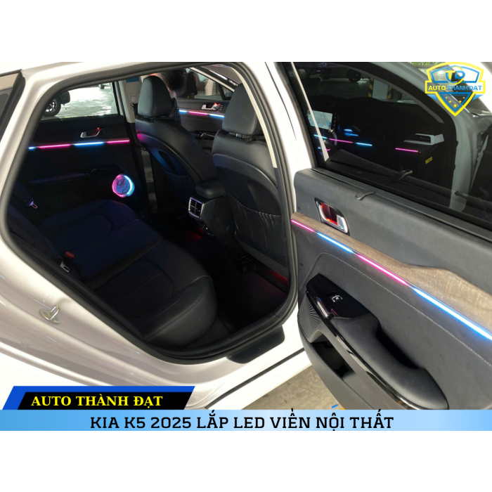 KIA K5 2025 LẮP LED VIỀN NỘI THẤT