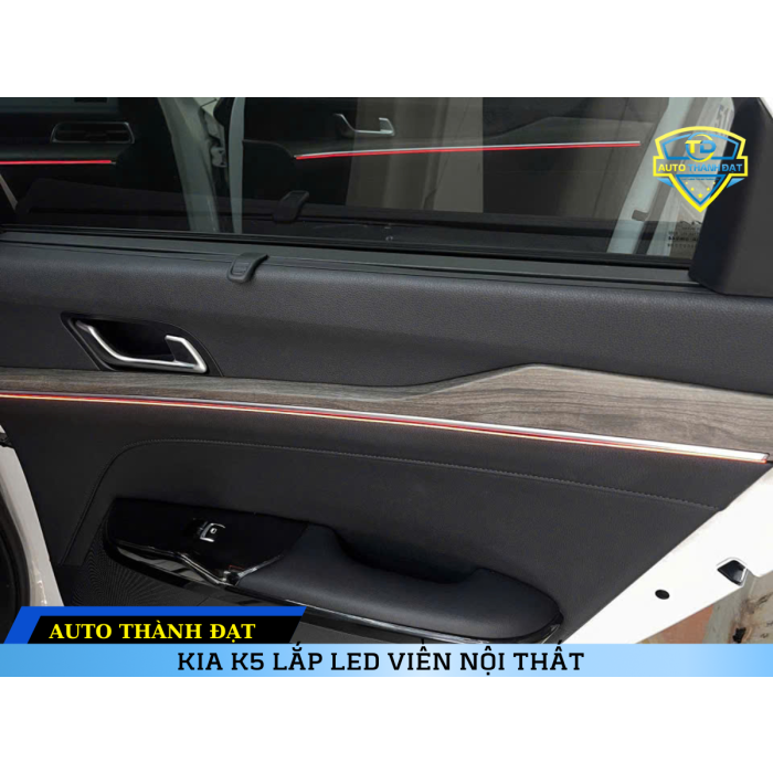 KIA K5 LẮP LED VIỀN NỘI THẤT