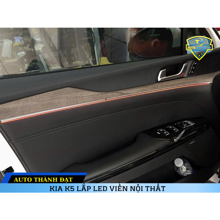 KIA K5 LẮP LED VIỀN NỘI THẤT