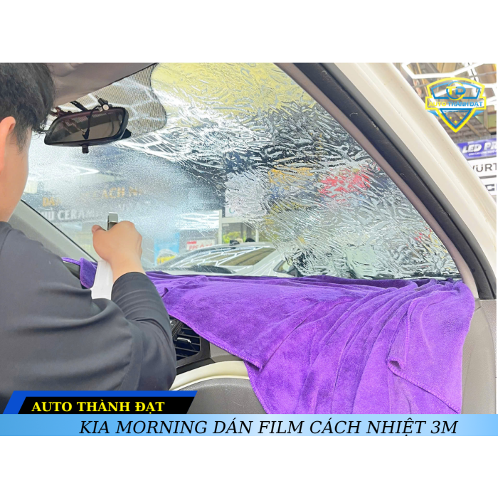 KIA MORNING DÁN FILM CÁCH NHIỆT 3M