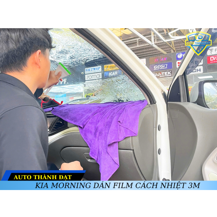 KIA MORNING DÁN FILM CÁCH NHIỆT 3M