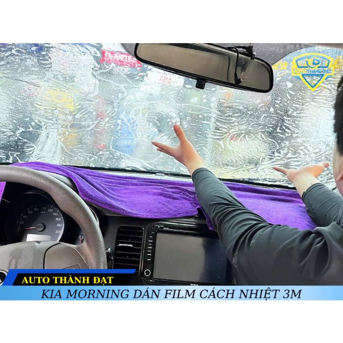 KIA MORNING DÁN FILM CÁCH NHIỆT 3M