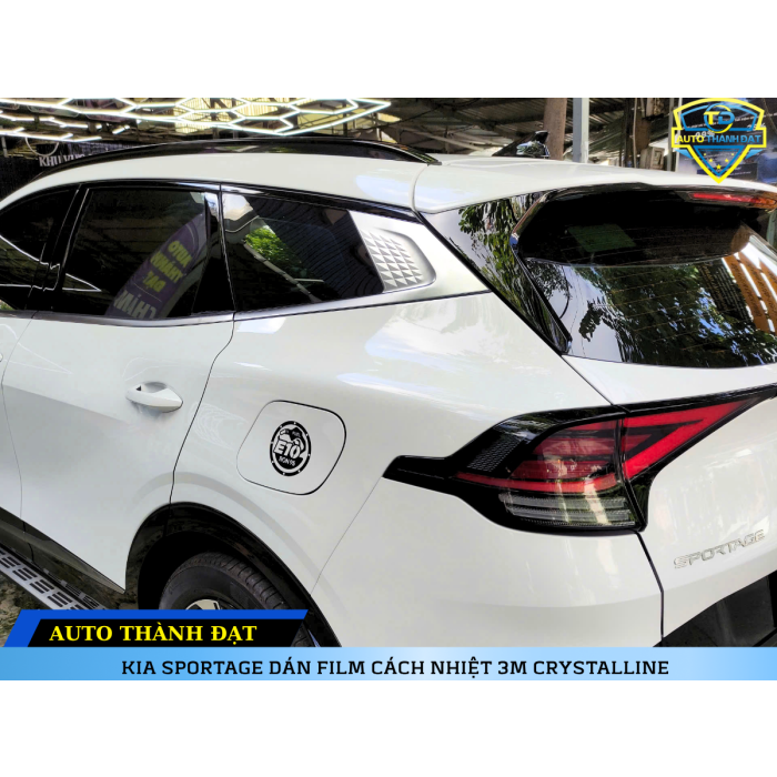 KIA SPORTAGE DÁN FILM CÁCH NHIỆT 3M CRYSTALLINE
