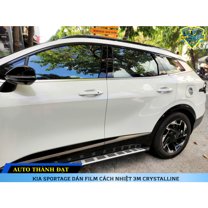 KIA SPORTAGE DÁN FILM CÁCH NHIỆT 3M CRYSTALLINE