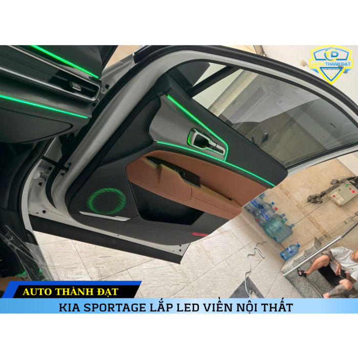 KIA SPORTAGE LẮP LED VIỀN NỘI THẤT