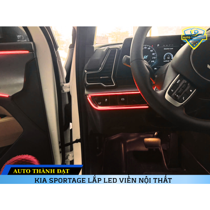 KIA SPORTAGE LẮP LED VIỀN NỘI THẤT