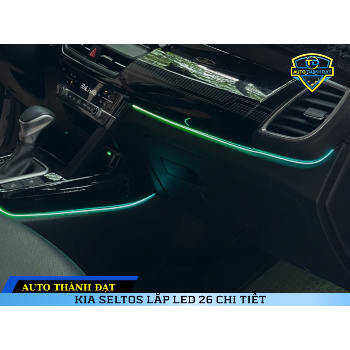 LED NỘI THẤT 26 CHI TIẾT CHO KIA SELTOS
