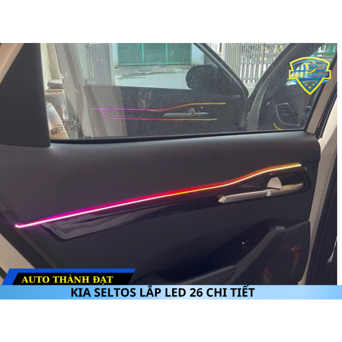 LED NỘI THẤT 26 CHI TIẾT CHO KIA SELTOS