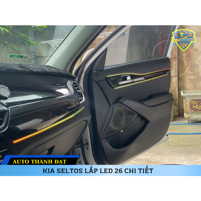 LED NỘI THẤT 26 CHI TIẾT CHO KIA SELTOS