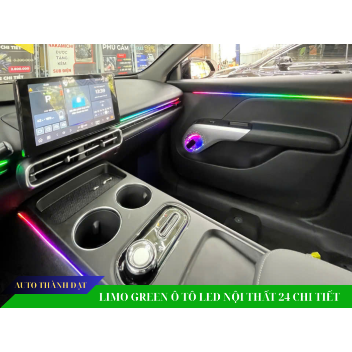 LIMO GREEN LẮP LED VIỀN NỘI THẤT 24 CHI TIẾT 