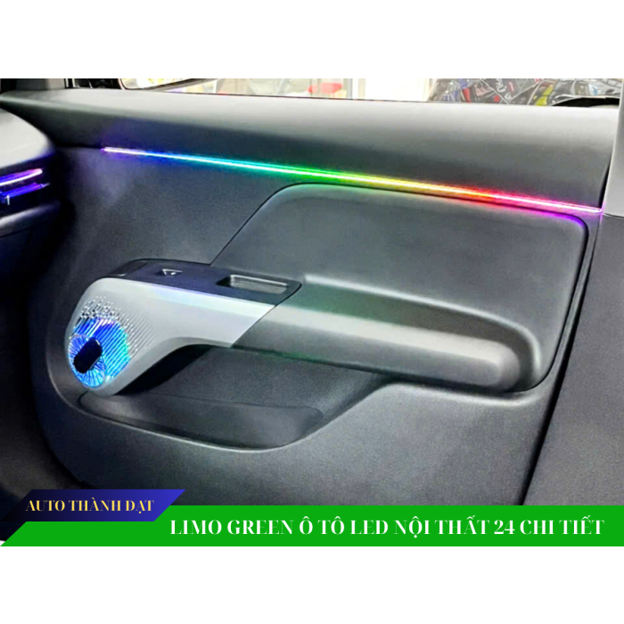 LIMO GREEN LẮP LED VIỀN NỘI THẤT 24 CHI TIẾT 
