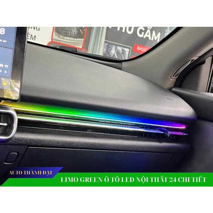 LIMO GREEN LẮP LED VIỀN NỘI THẤT 24 CHI TIẾT 