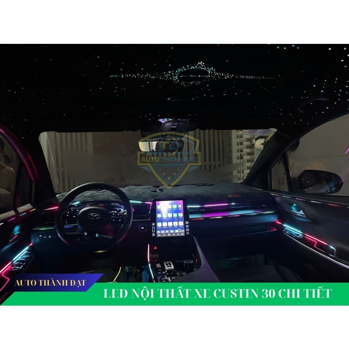 LED NỘI THẤT XE CUSTIN 30 CHI TIẾT