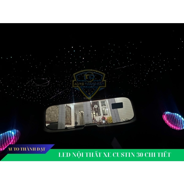 LED NỘI THẤT XE CUSTIN 30 CHI TIẾT