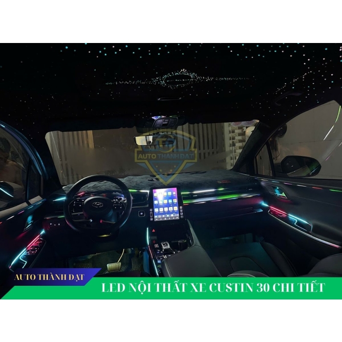 LED NỘI THẤT XE CUSTIN 30 CHI TIẾT