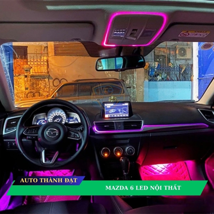 LED NỘI THẤT XE MAZDA 6