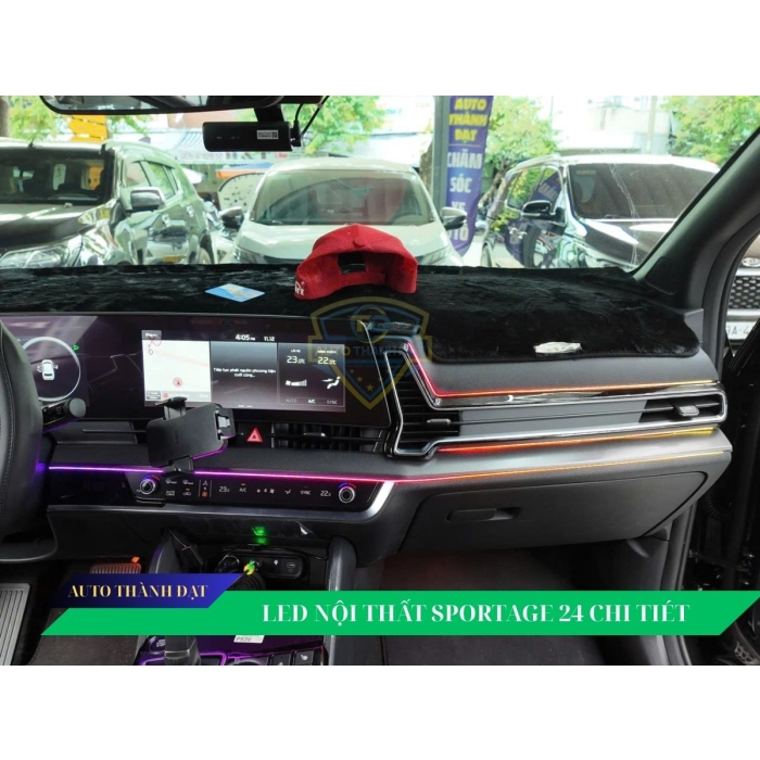 LED NỘI THẤT XE SPORTAGE 24 CHI TIẾT